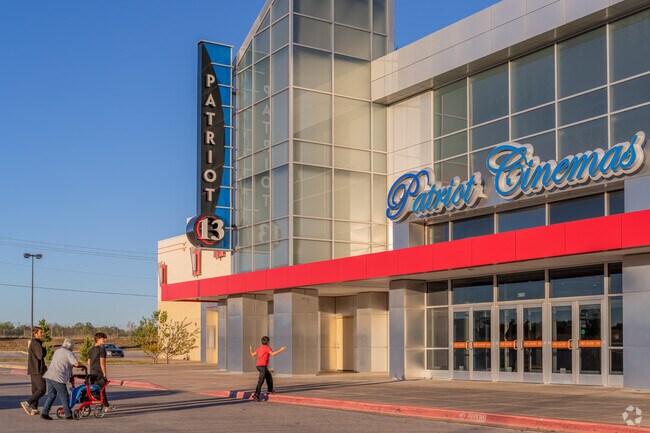 AMC CLASSIC Patriot 13 offers movie entertainment for locals near Hunter Hills.