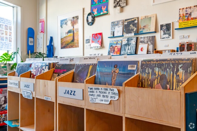 Visit The End Of All Music in Fondren to shop for vinyl records.
