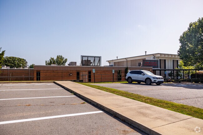 The Oak Grove Elementary School campus is located just west of Camp Robinson.