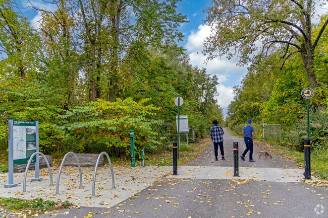 Sojourner Truth State Trail is a distinctive hiking trail in Ulster Township.