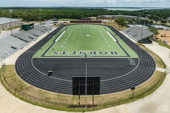 Azle High School's mascot is the Hornet, reflecting the school's spirited community.