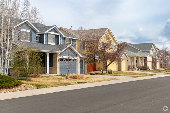 Single family homes line the streets of Challenger Park Estates.