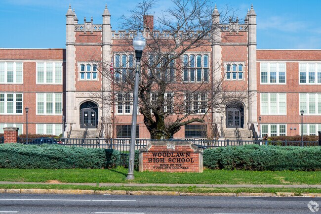 Woodlawn High School is a four-year magnet high school and serves Crestwood North.