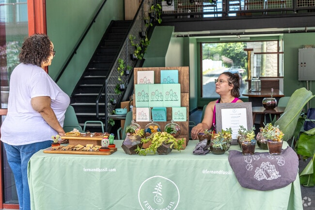 It is an emerging farmer's market with an increasing local vendor participants each week.