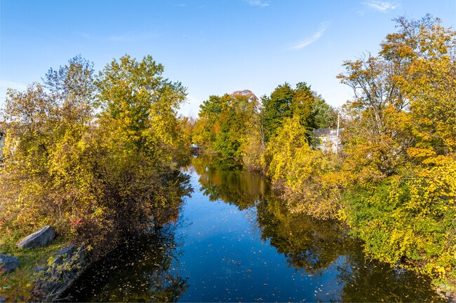 Canastota sits on the banks of the Old Erie Canal.