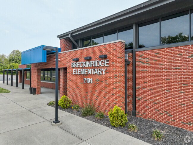 Madeline M. Breckinridge Elementary School is in the center of Idle Hour