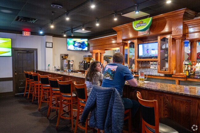 The bar at La Bamba is a great spot to enjoy a drink and your favorite game in Phillips Ave.
