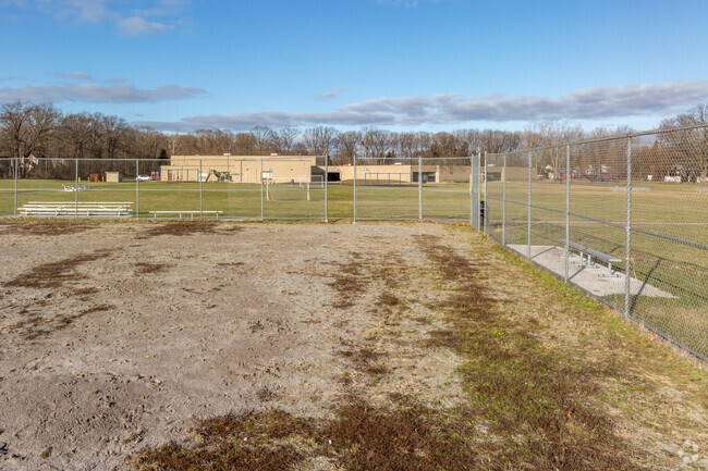 Wass Elementary School sports field.