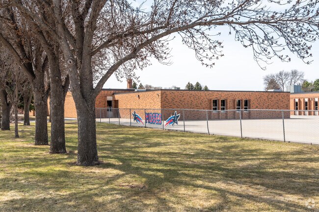 Dorothy Moses Elementary School has plenty of outdoor space for students.