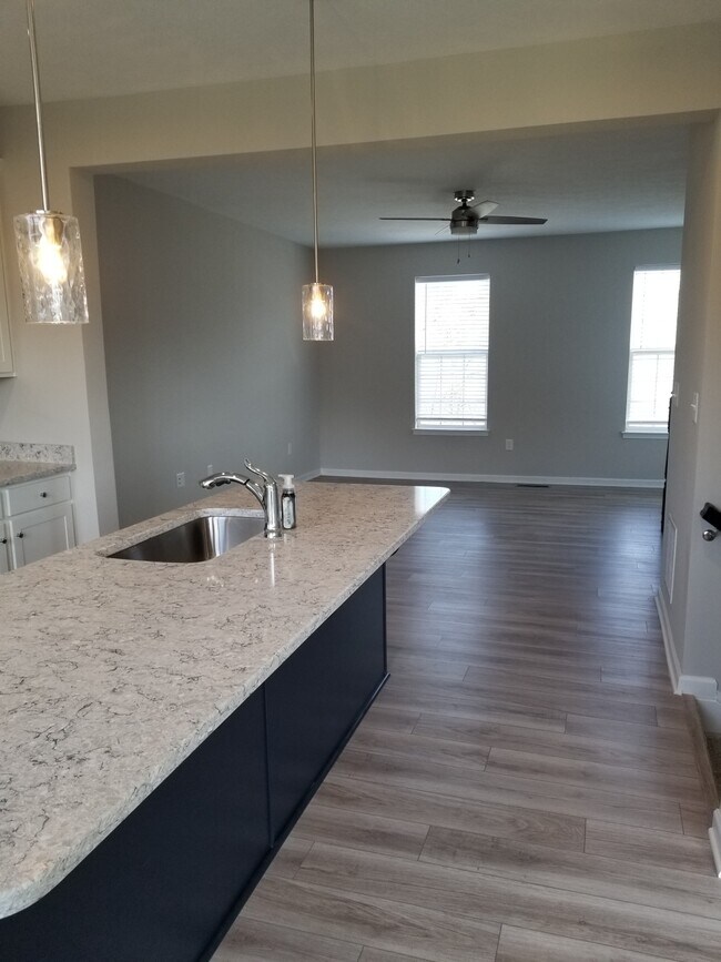 Kitchen open floor plan