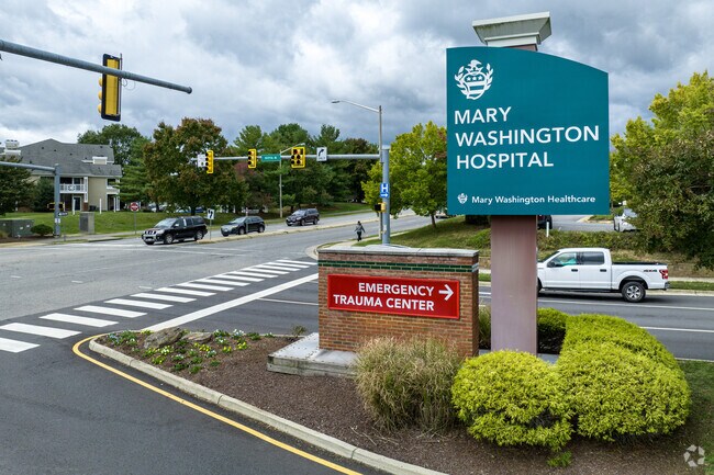 Mary Washington Hospital is in close proximity to Cowan Boulevard.