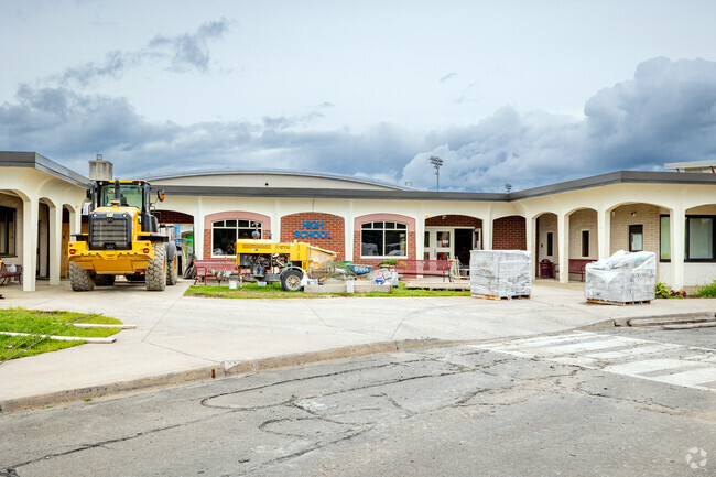 Summer time means getting Chenango Forks High School ready for the school year.