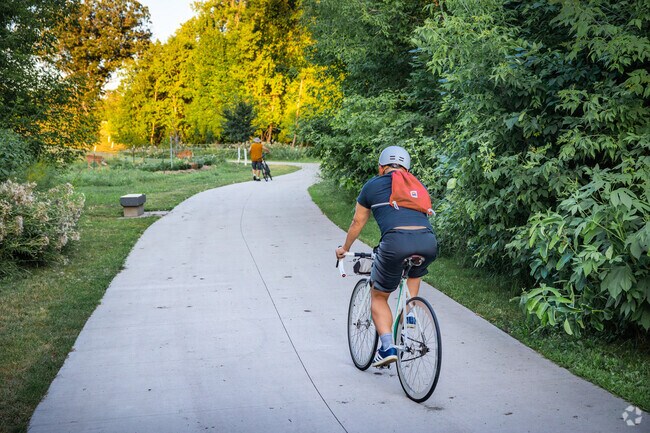 Pointe West residents have access to a number of great bike trails in the local area.