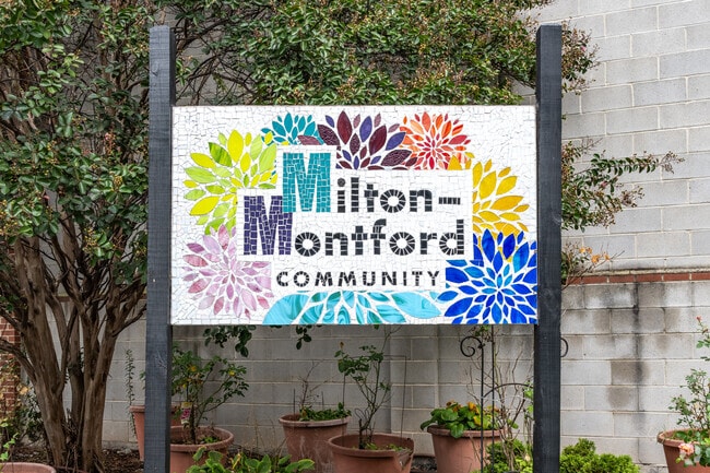 Relax and connect with neighbors at the community garden.