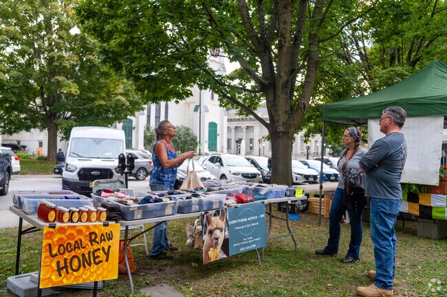 The Barre Farmers' Market occurs every Wednesday from 3:30-6:30pm in South Bar