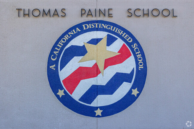 Thomas Paine Elementary School is a California Distinguished School.