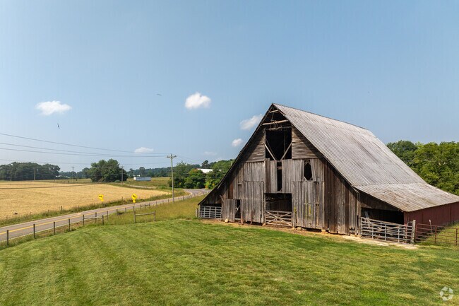 Center Post is a neighborhood of LaFayette, Georgia, and features many old barns, as it is highly rural.