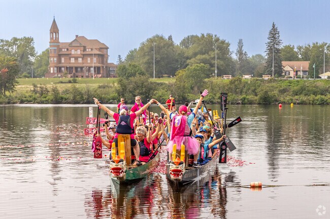 The Lake Superior Dragon Boat Festival is an annual event every August in Superior WI.