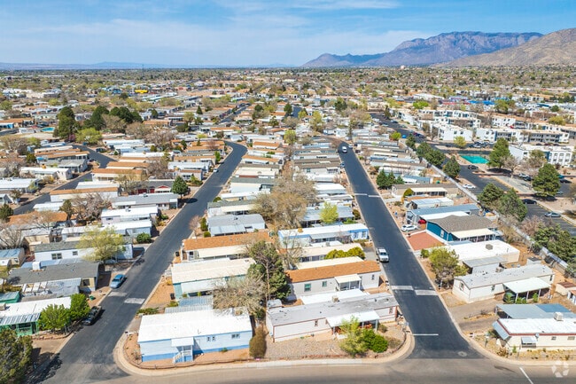 Most of the manufactured homes in Four Hills Mobile Home Park are roughly 20 years old.