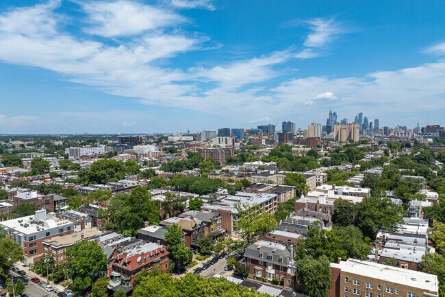 Spruce Hill residents don't have to travel far to get to downtown Philadelphia.