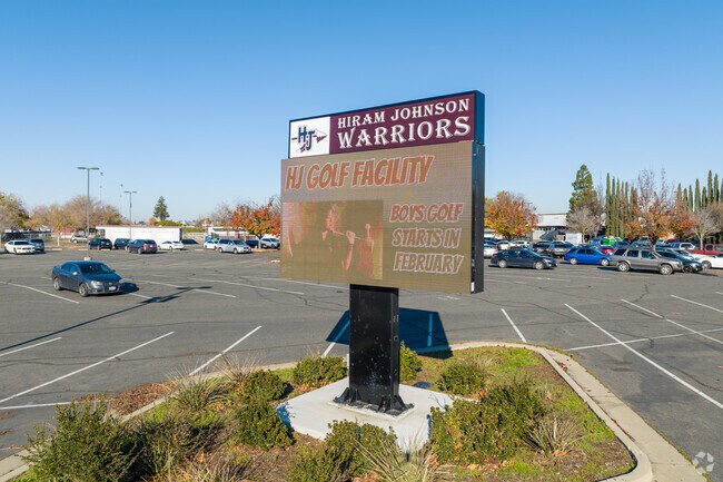 Hiram W. Johnson High School is home of the Warriors.