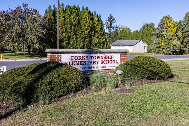 The student-teacher ratio at Forks Elementary School is 11-1.