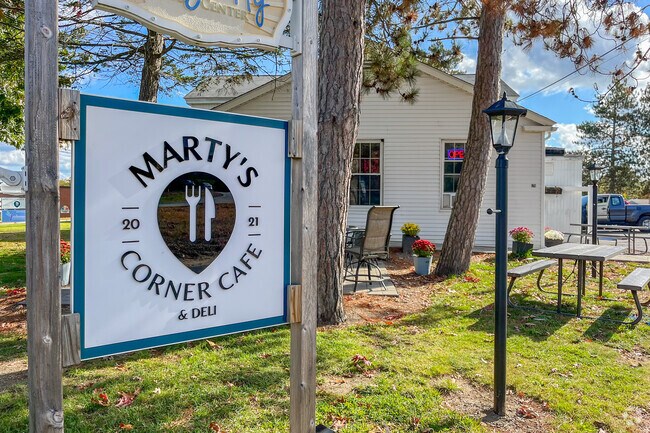 Marty's Corner Cafe is a tasty lunch spot in Devens.