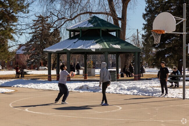 Whittier's Fuller Park features a basketball court, playground, and plenty of open space.