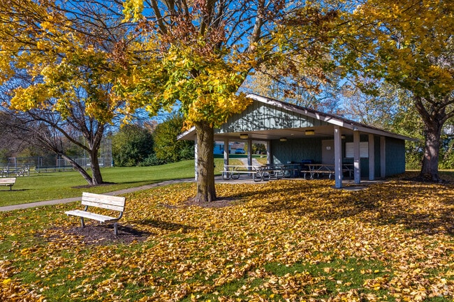 Fall colors at Springdale Park in Pewaukee.