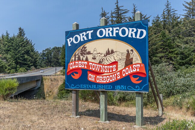 Denakr is located just a few miles north of Port Orford on the southern Oregon Coast.
