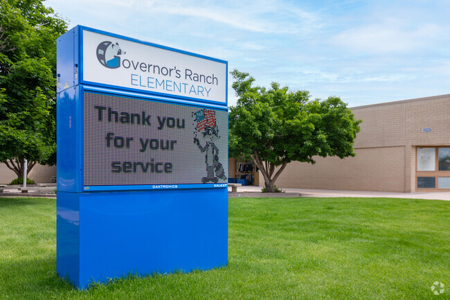 Governor's Ranch Elementary School boasts above average test scores.
