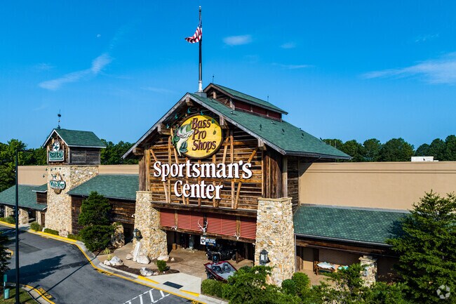 Brass Pro shop has a flagship store at Harrison Square in the Weston neighborhood.