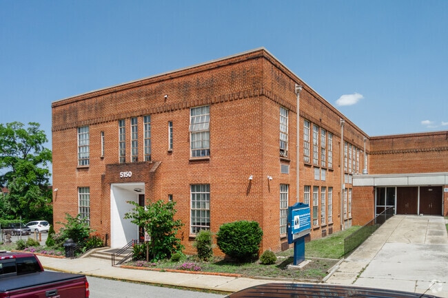 The front of International High School @ Langley Park in Bladensburg.