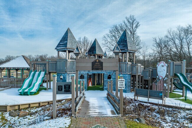 The Ravenna Community Playground in Ravenna, Ohio.