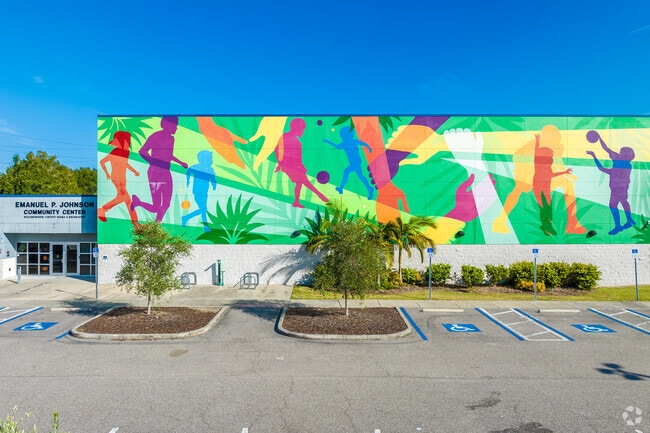 Emanuel P. Johnson Recreation Center is home to many local events and after school programs.