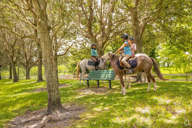 Horseback riding is a favorite activity at Sunshine Ranches Equestrian Park.