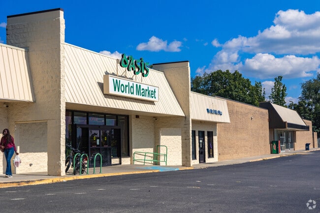 Grissom-Highland is close to both big-box stores and smaller, specialized retailers.