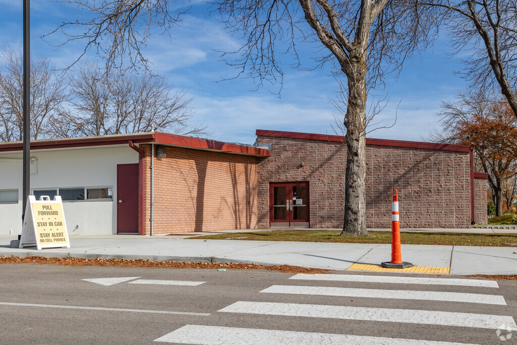 Mary McPherson Elementary west entrance.