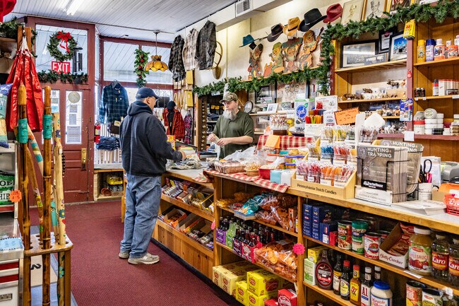 Residents of Stonycreek Township shop at the local Duppstadt's Country Store.