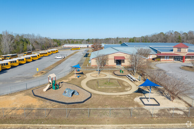 The playground is filled with adventure at Jemison Elementary School.