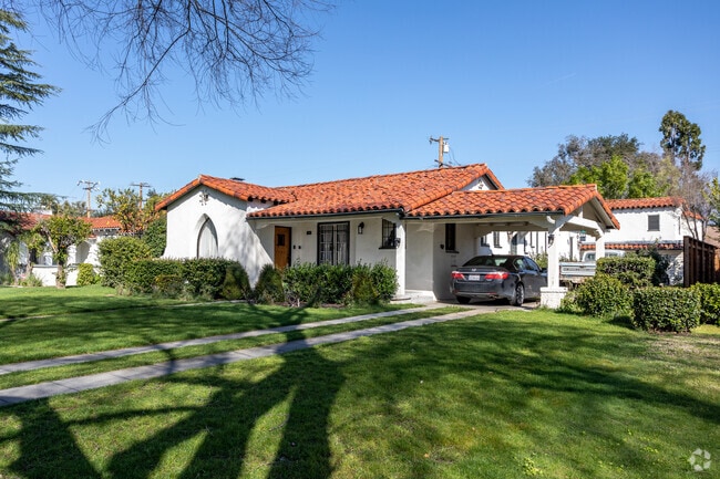 Bbeautiful white Spanish-style home located in Arrowview.
