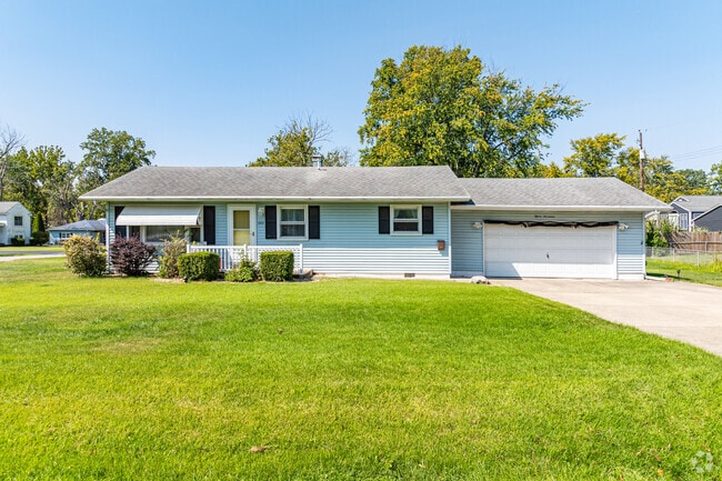 Ranch houses are a common style found in Decatur's Muffley neighborhood.