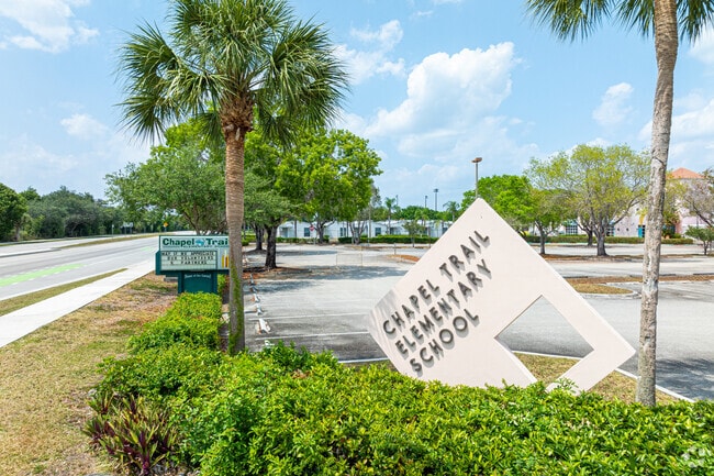 Chapel Trail hosts the Chapel Trail Elementary School.