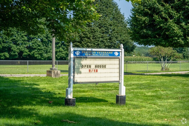 Preston Veterans Memorial Elementary School is a public elementary school serving grades PK-5.