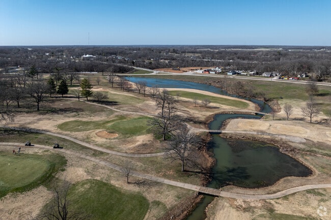 Hit the Carthage Golf Course, with the historic Route 66 as a backdrop.