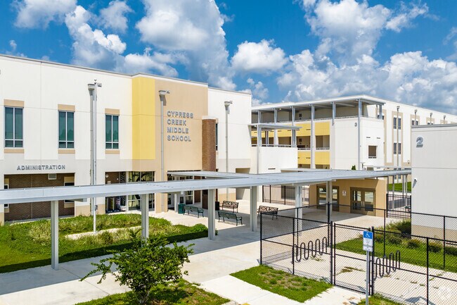 Cypress Creek Middle School in Wesley Chapel serves about 1,300 students in grades 6–8.