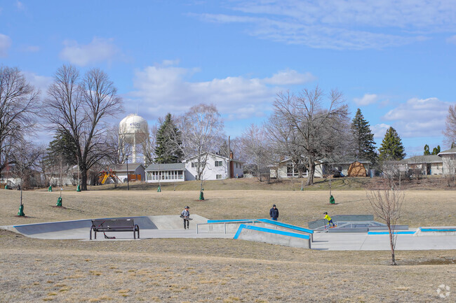 The skate park at Civic Center Park is fun for the whole family.