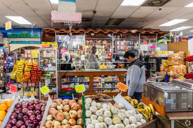 Nuevo Amanecer Latino Market offers fresh produce and groceries for the Bensley area.