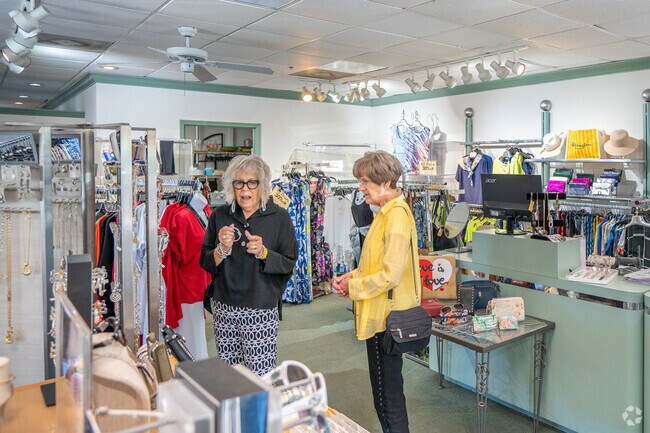 Boutique stores are can be found at Patchington in Bayway Isles.