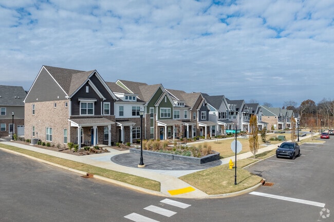 Hendersonville has a few townhome communities that are popping up.